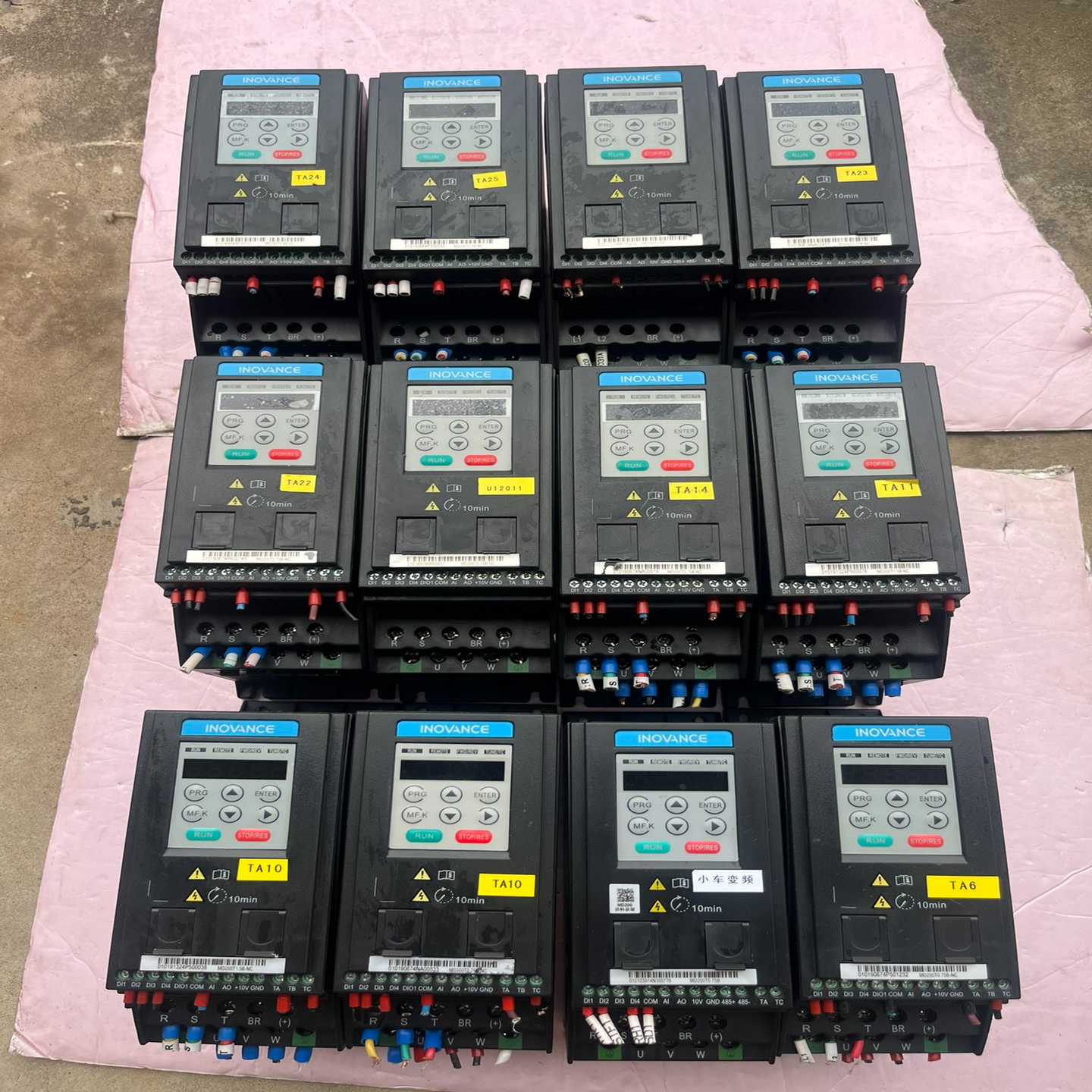 汇川拆机变频器MD200T1.5B-NCMD200T0.--议价商品