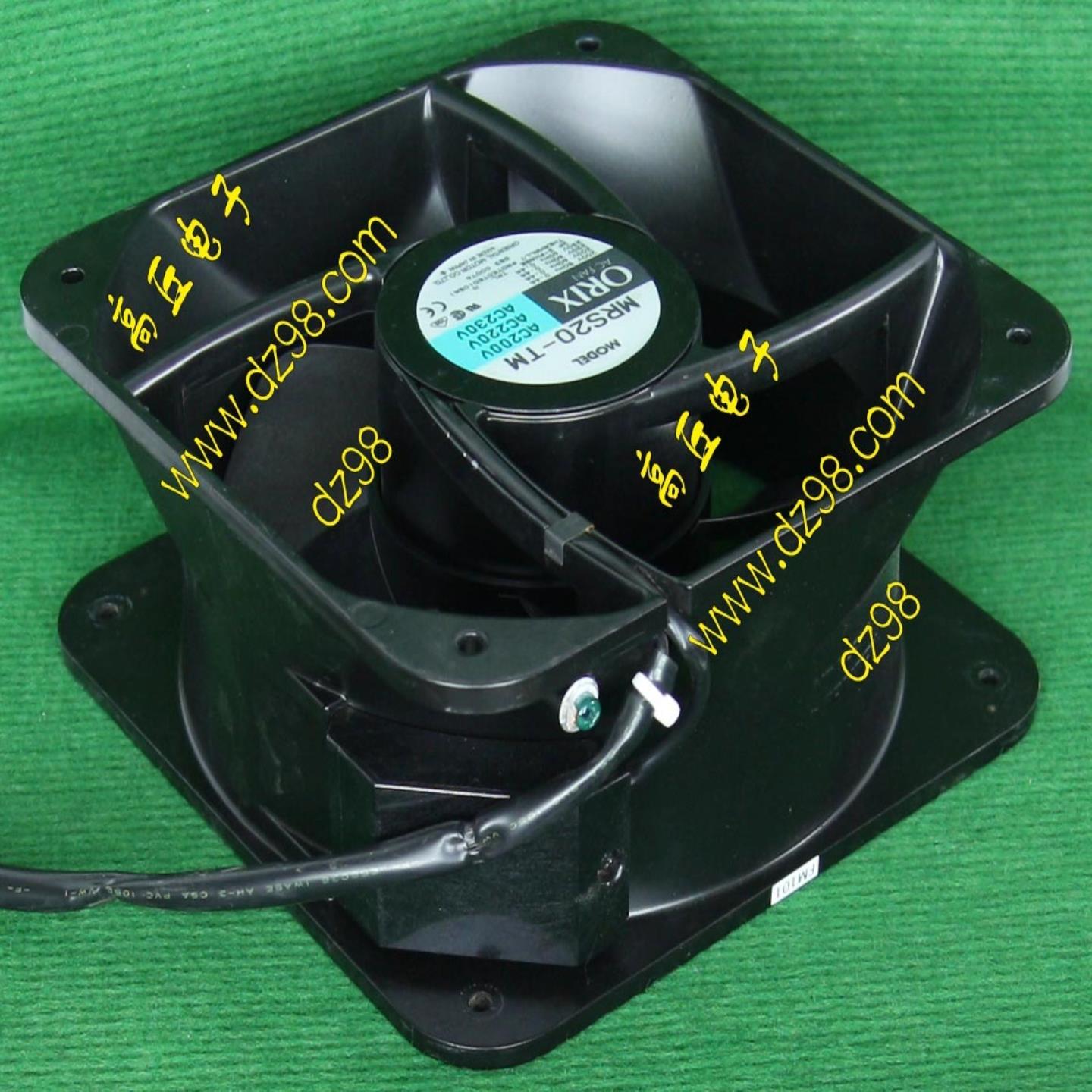 日本ORIX MRS20-TM 三相200-230V 04A滚珠轴承风扇 铸铝支架