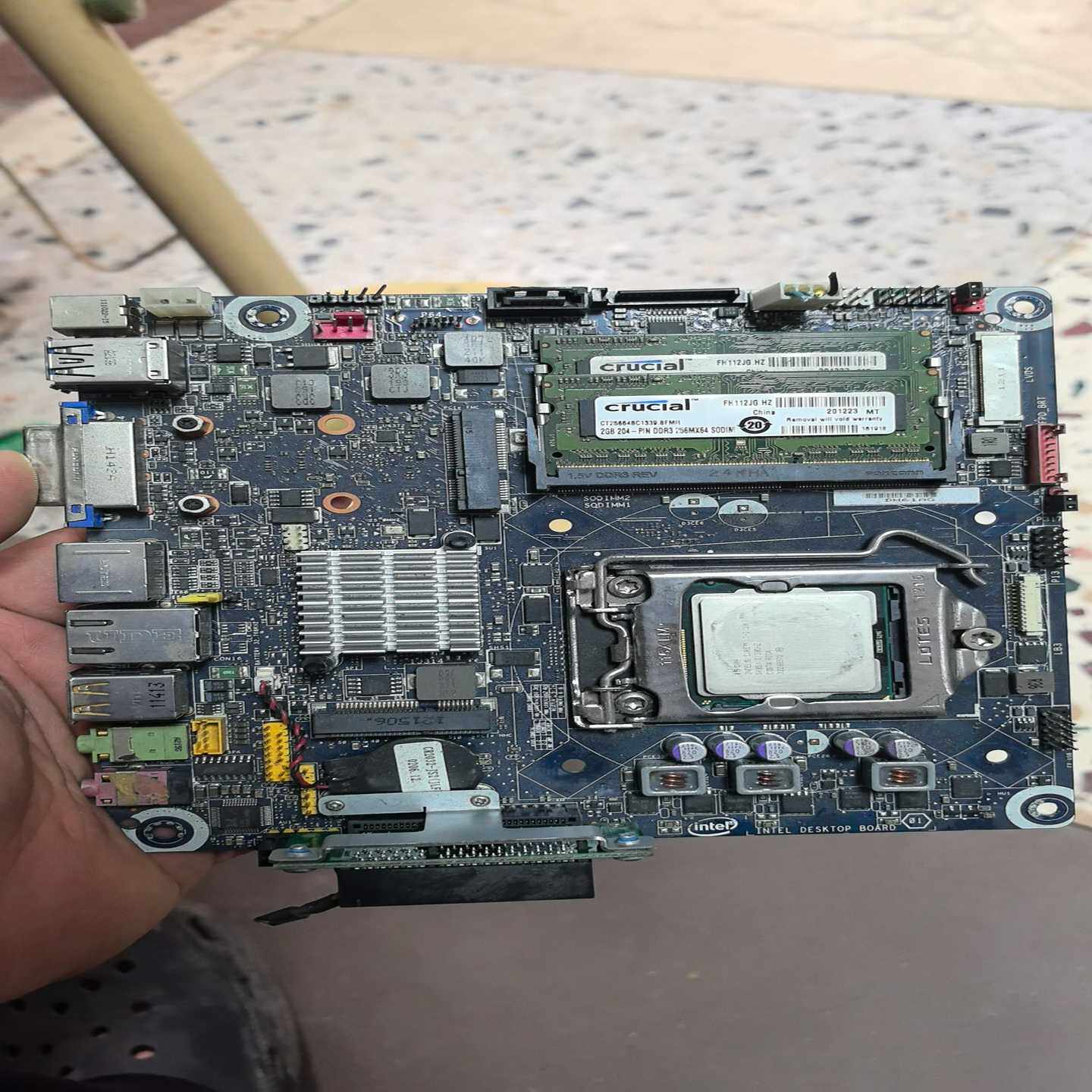 （议价）H61PC昂达一体机主板，送i3-2128