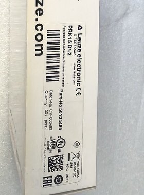 议价新到原装全新劳易测光电感测器 PRK15.D1/2 订货号50134465