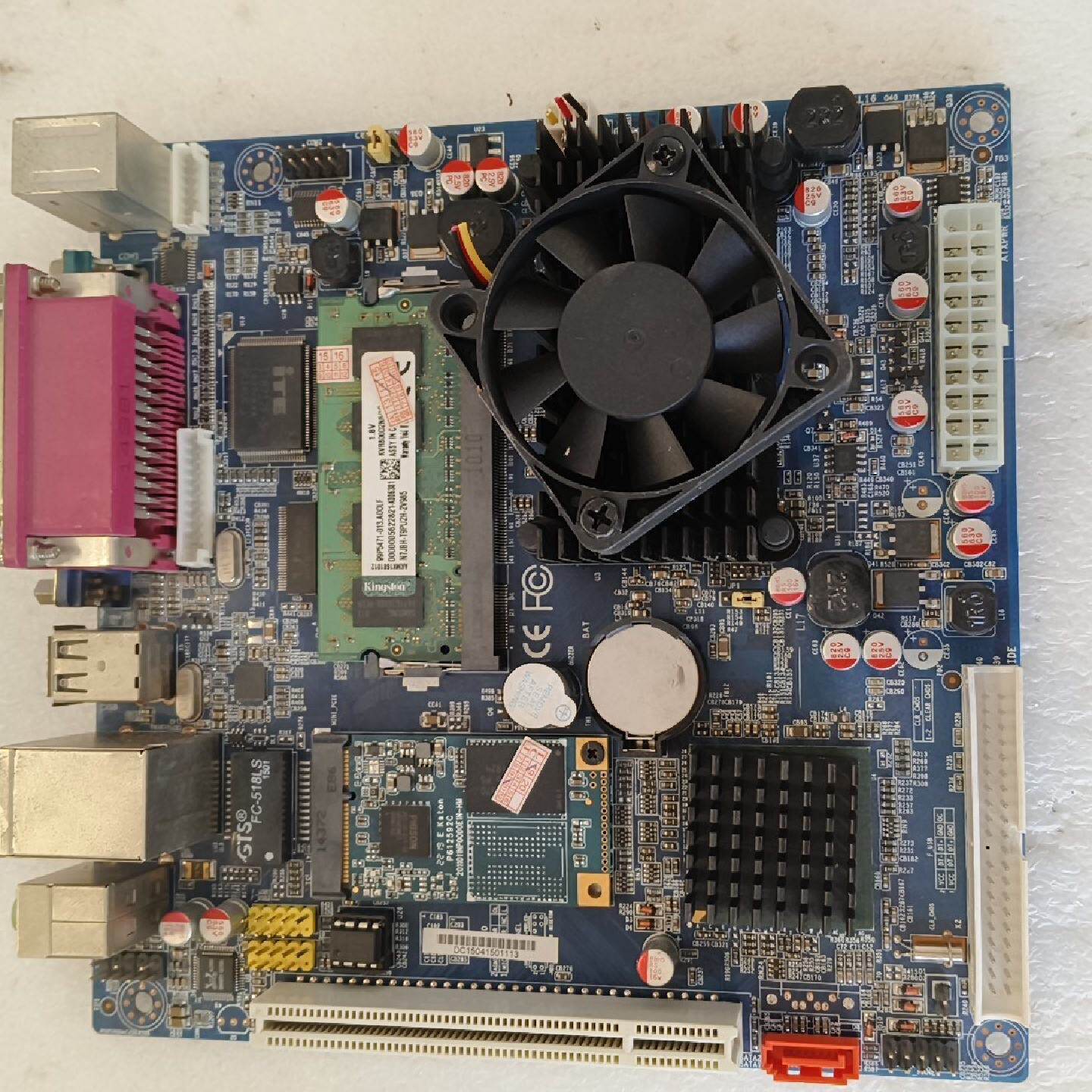 FC-518LS ITX主板，带Kingston DDR2议价