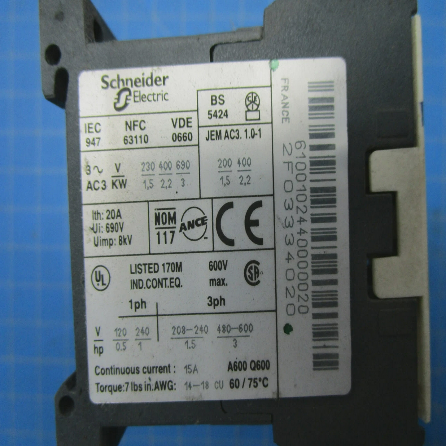 施耐德SquareD24V直流接触器线圈LP2K0610BD