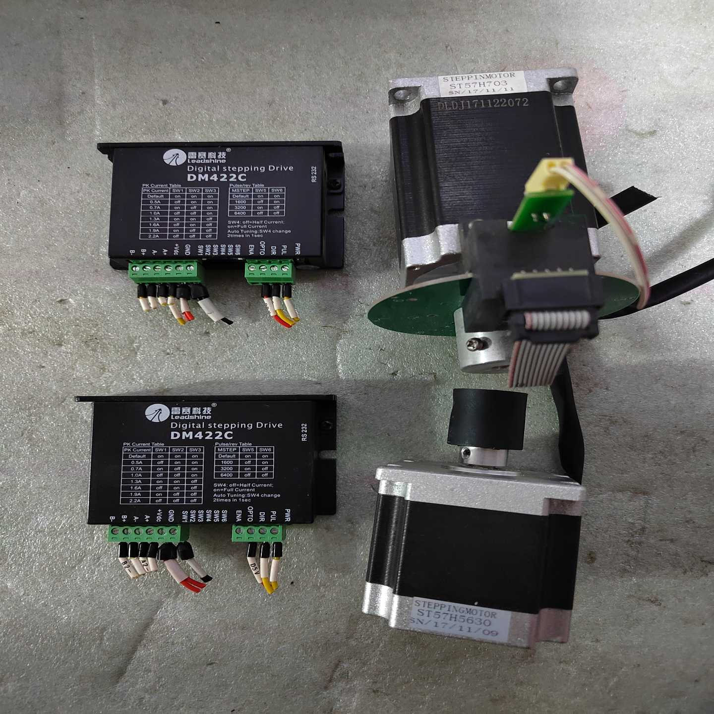 议价雷赛驱动器DM422C苏泰步进电机ST57H5630ST