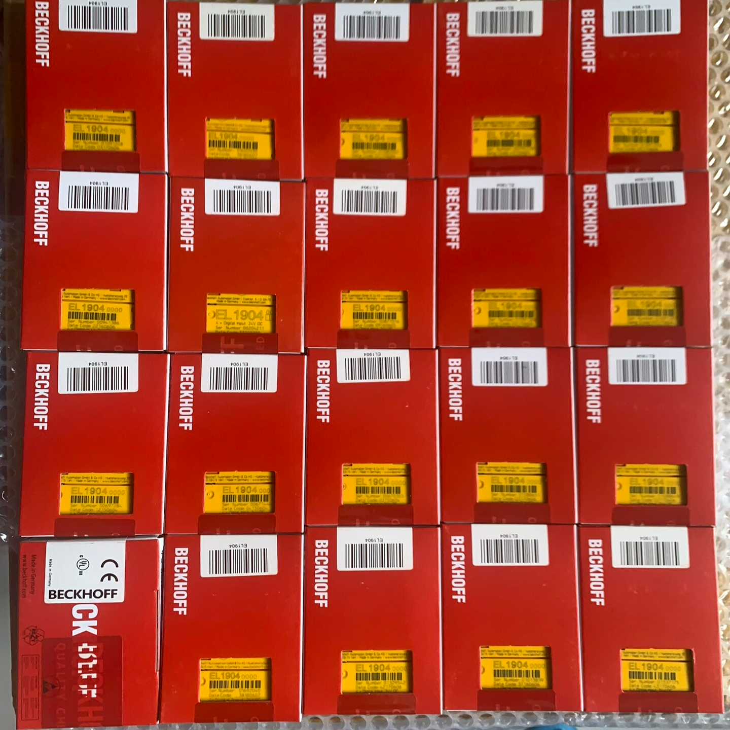 倍福模块EL1904原装正品包装齐全实物拍摄大量