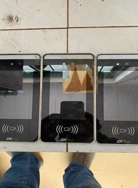 议价中控xface60人脸考勤门禁一体机带背板和线