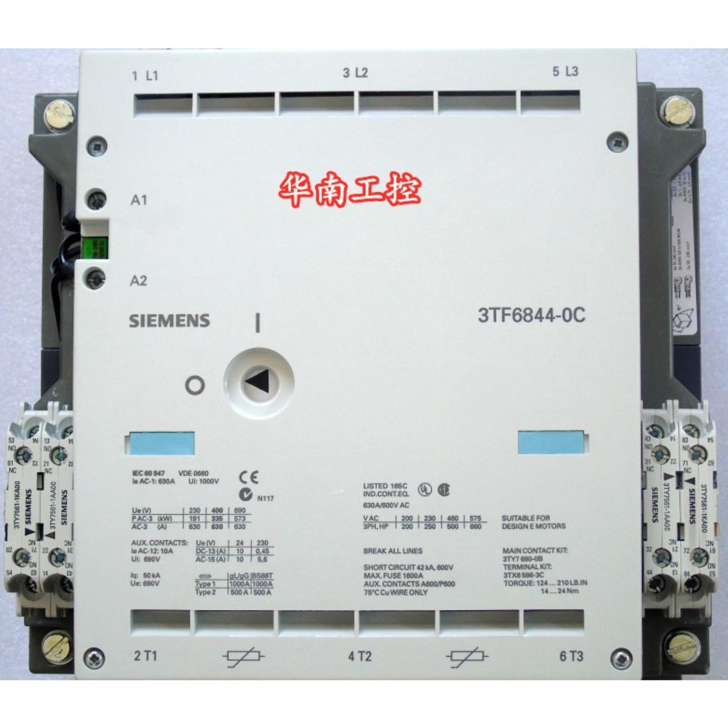 3TC4417-0A 24VDC接触器3TF6844-0C 200-240V 3TF68446944-询价