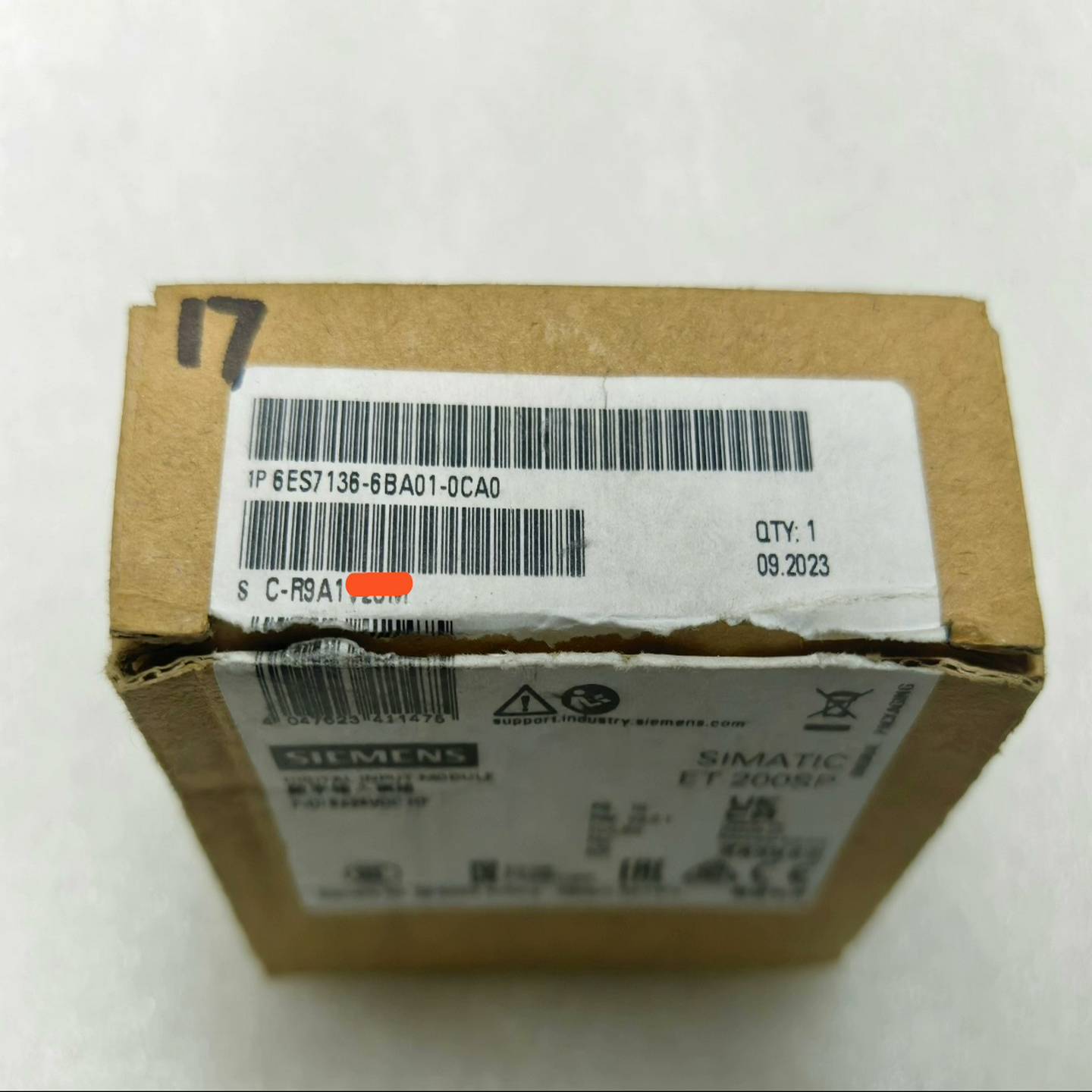 6ES7136-6BA01-0CA0西门子R年原装原