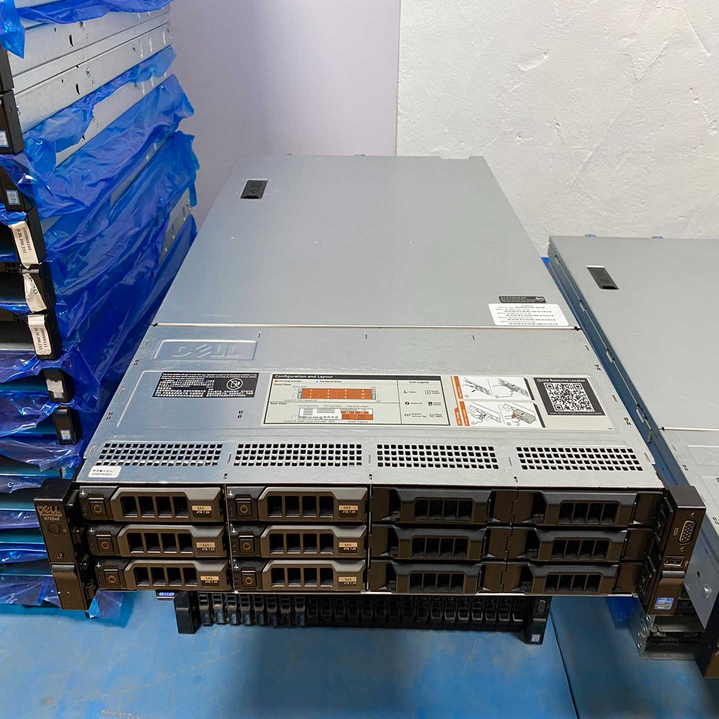 原装DELLR720xd8-9成新2U机架式服务器主--议价商品