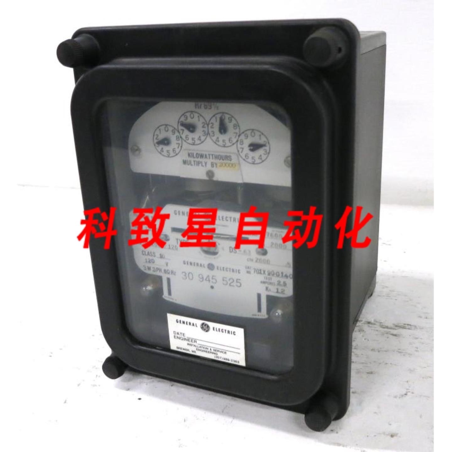 工业配件GE 701X90G140多相电能表 DS-63型120V 3W 3PH 14400 576