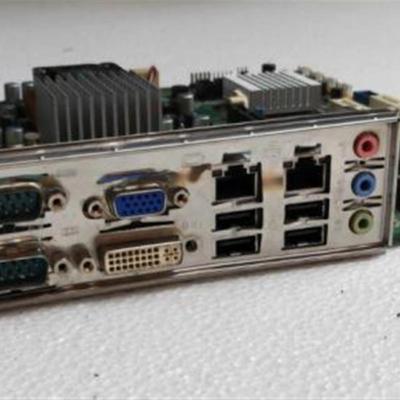 CA331 T3100集成CPU 双网卡 工控设备机主板 包好 实物图