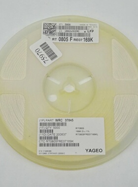 议价5000X Yao Smd Widerst 169K Ohm   Wrc 37845  Rt0805fre071