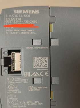 西门子S7-1200模拟量输入模块，型号SM1231AI，--议价商品