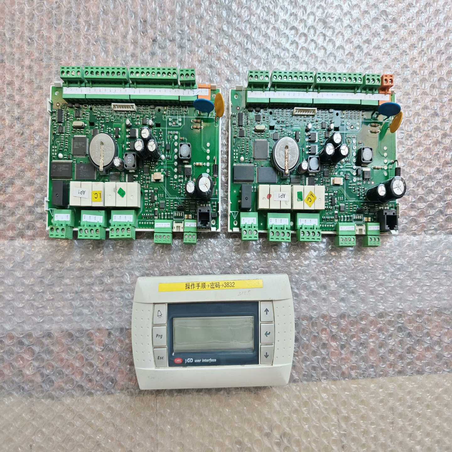 意大利卡乐申菱螺杆机控制面板和主板，型号CPPBGS3AS0--议价商品