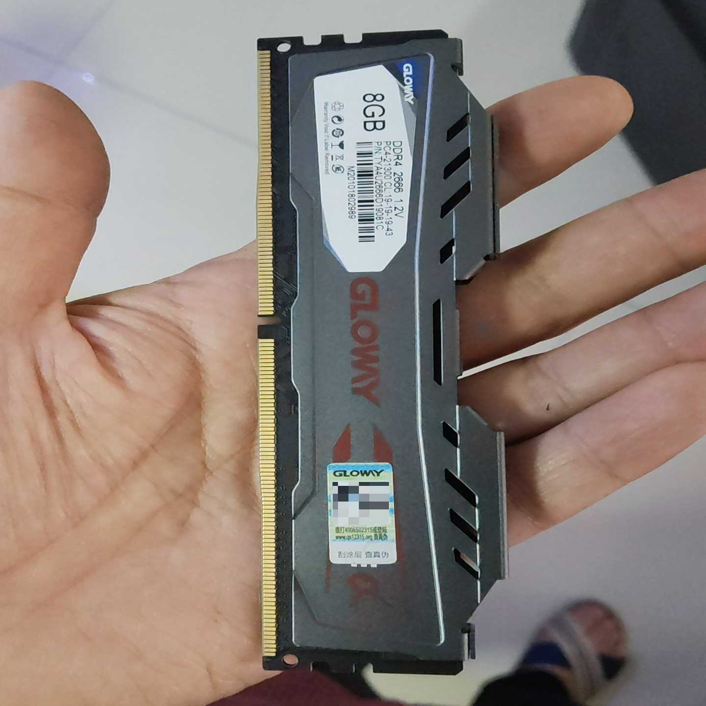 GLOWY8GDDR42666，正常使用，无问题，询价