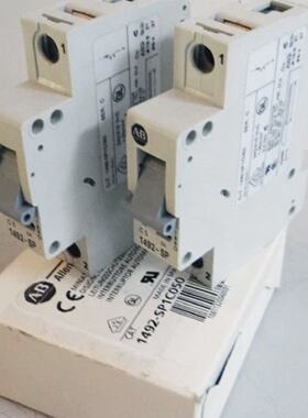 2 x AllenBradley 1492SP1C050   Serie C Schutzschalter unused
