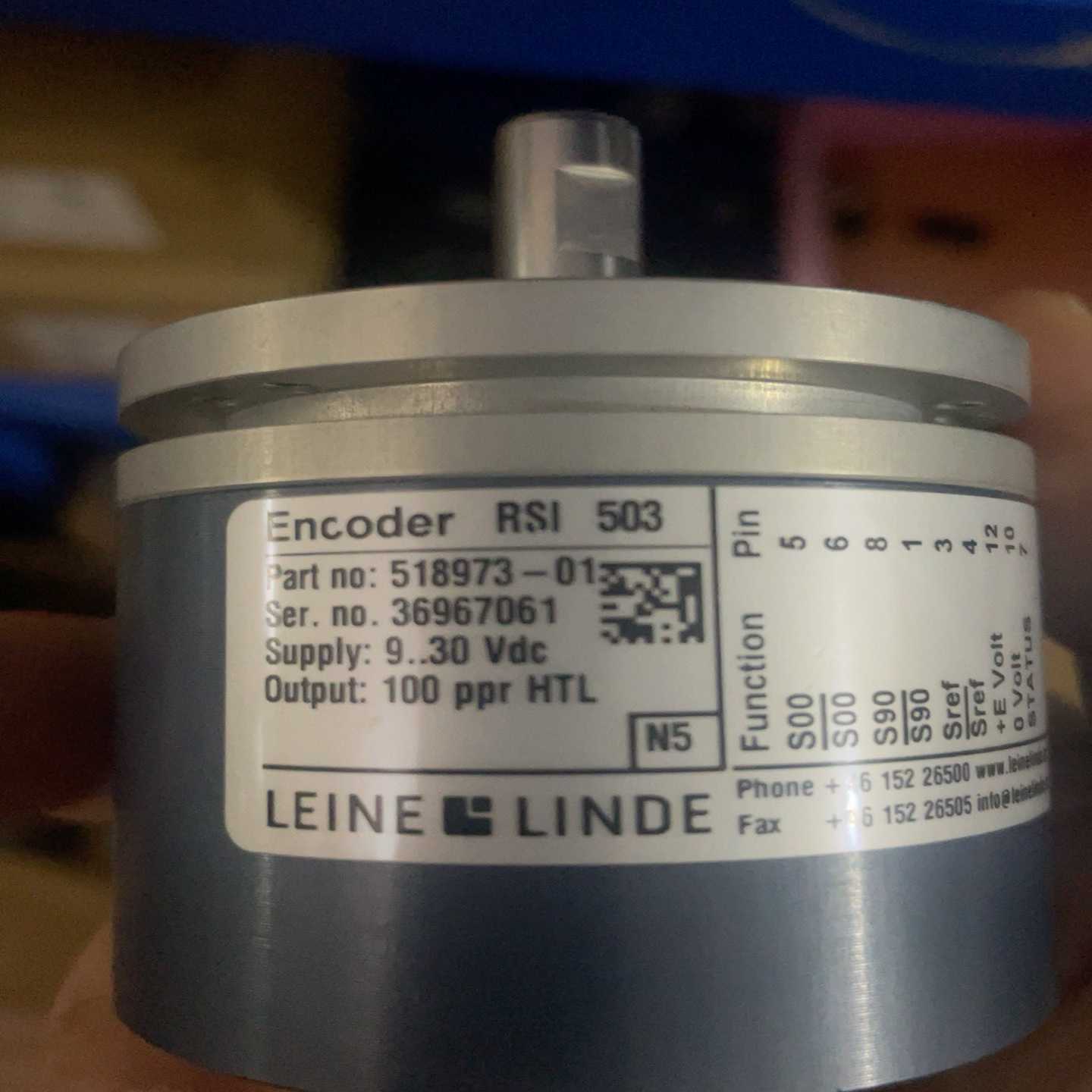 询价LEINELINDE莱纳林德编码器，型号RSI503，5