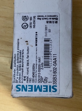 黑色按钮，3sb3 602-0aa11，没有使用过【议价】