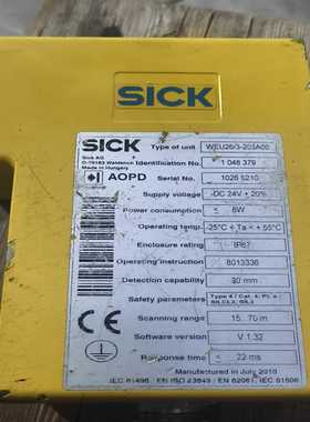 SICK西克传感器WEU26/3-203A00，型号1048--议价商品