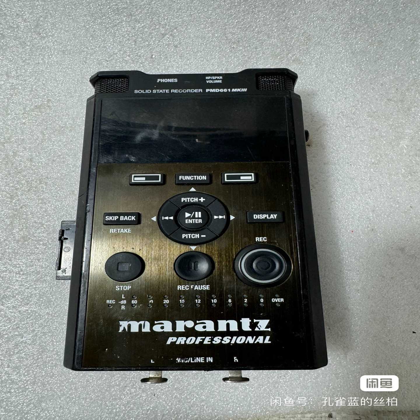 询价~Marantz马兰士PMD661 MK3便携式录音机录音笔解