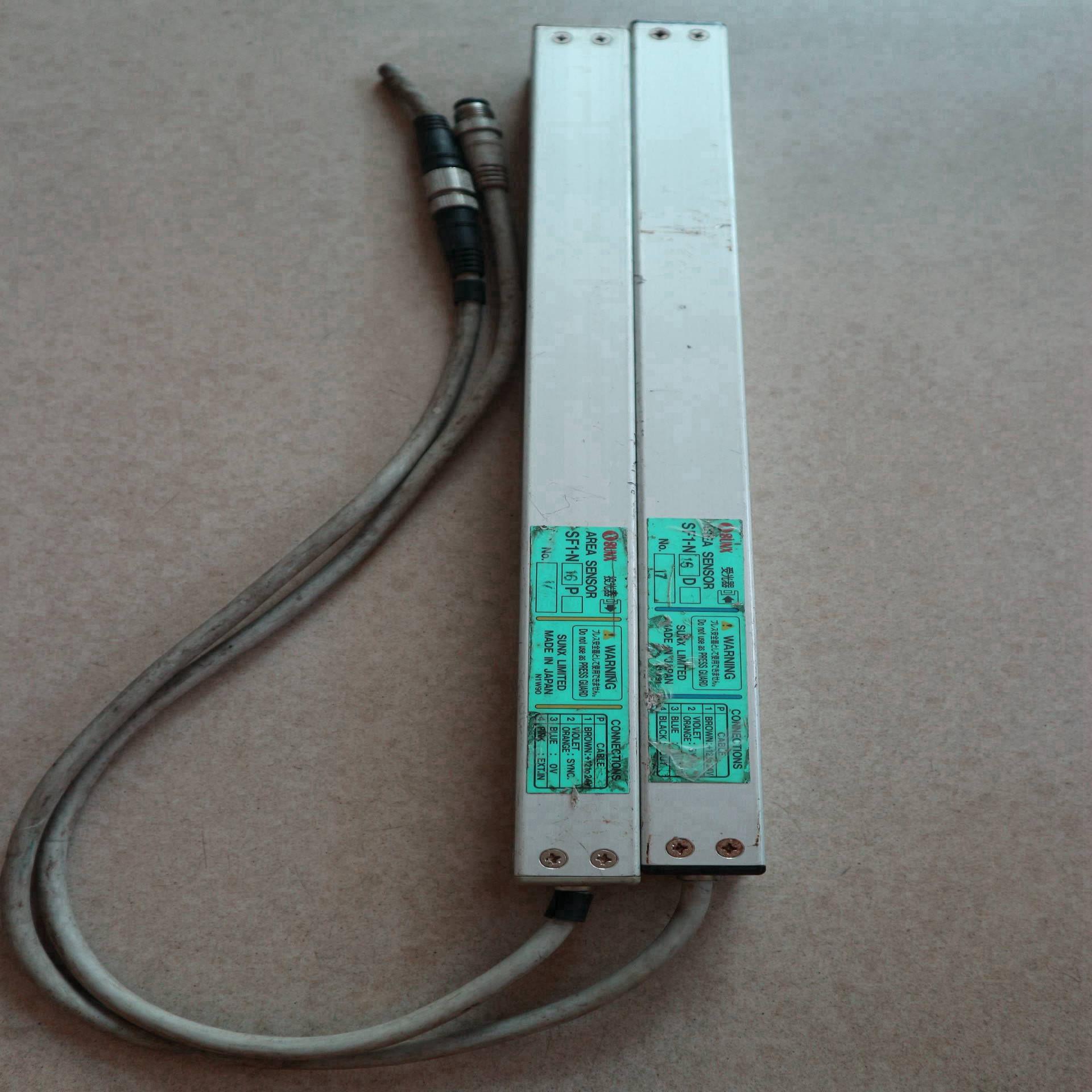 二手正品  SUNX  神视  安全光幕   SF1-N16D  SF1-N16P  现货