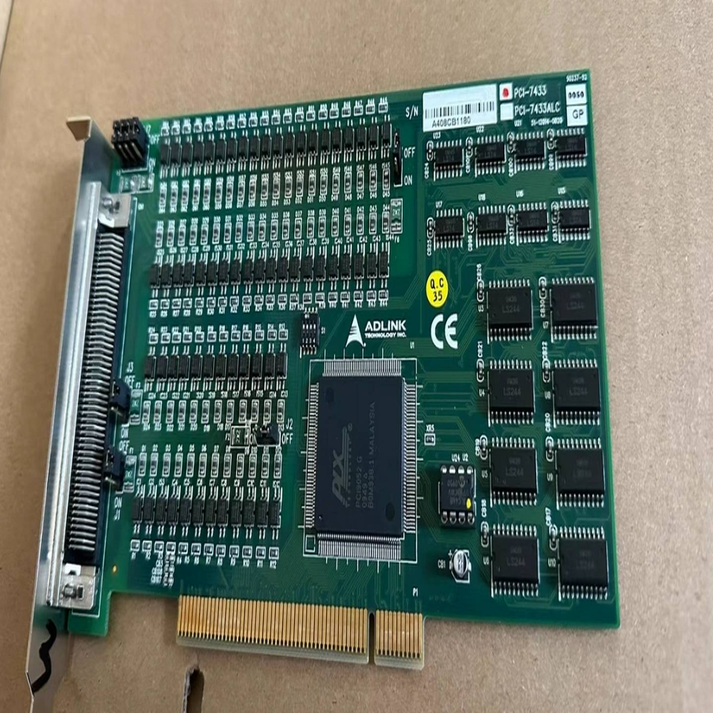 ADLINK凌华PCI-7433开关量输入卡，工业级数据采-询价客服