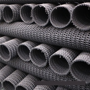 硬式透水管渗水管打孔波纹管盲管排水管绿化渗水管盲沟管滤水管