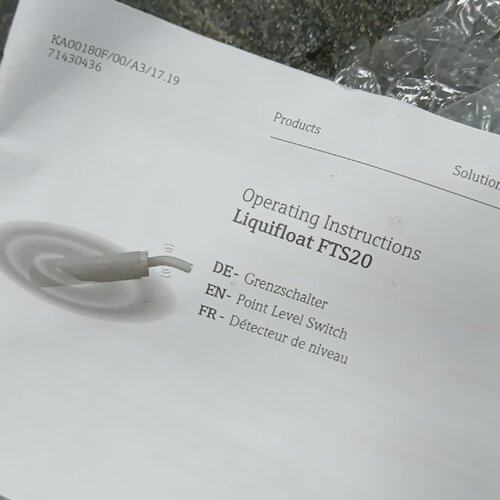 询-endresshauser liquifloat fts2
