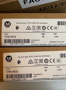 议价1756-EN2TR 1756-L84ES 1756-EN2T 1756-IB32 CompactLogix模