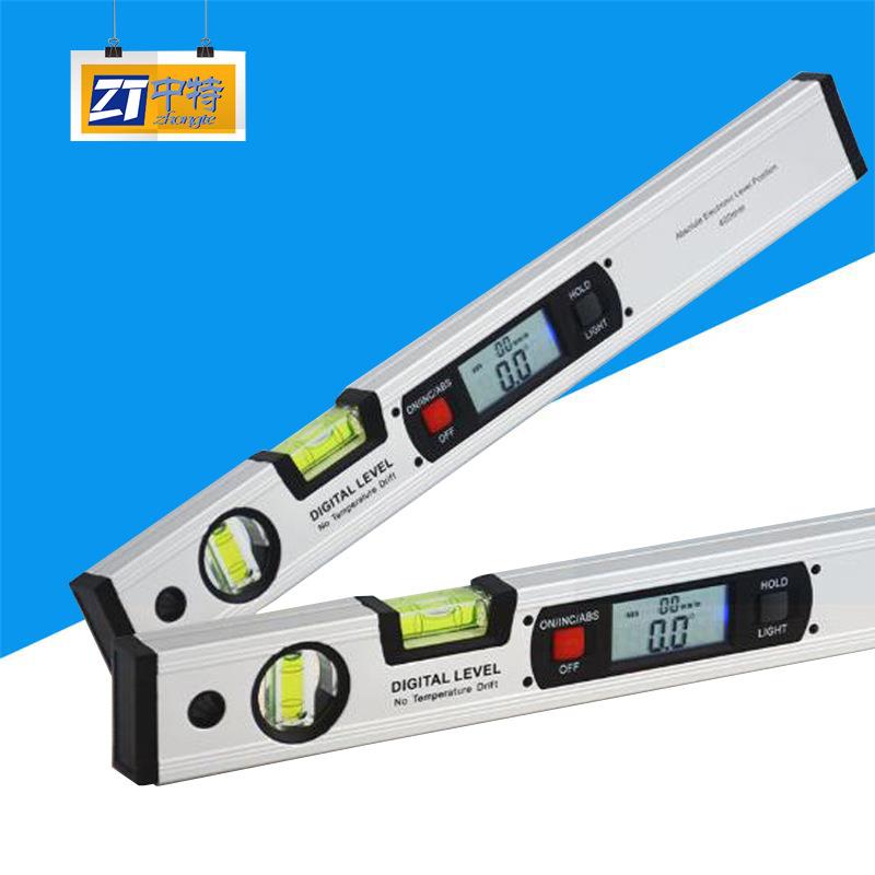 两按键数显水平尺ACE-SP400数显水平尺测角仪铁道建筑行业使用