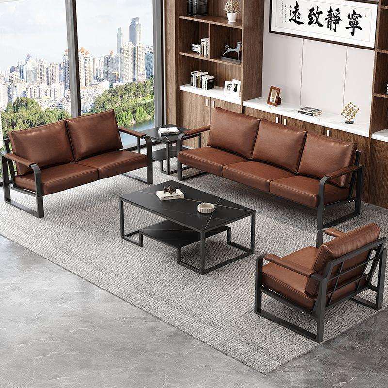 源头工厂价TXP2工业风公室沙发简约单三人位小户型休息区厂家直销