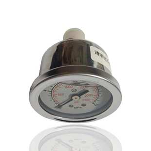 4PT厂直批 东莞不锈钢压力表耐震有表液压注油轴向YN40Z 16MPA