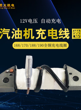 汽油发电机168F 170F 188F 190FGX160/390 2/3/5/8KW电瓶充电线圈