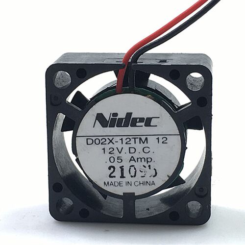 原装Nidec 2510 超静音风扇 小型散热风扇 D02X-12TM 12V 0.05A