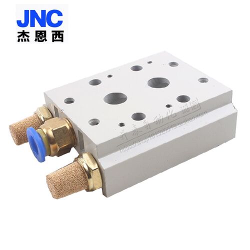 JNC电磁阀底座4V310-10汇流板300M系列2F3F4F5F6F7F8F9F10F位联