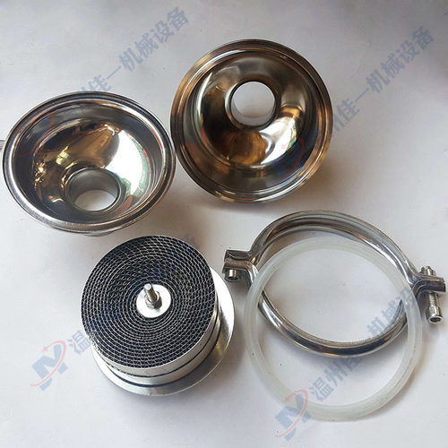 镜面304不锈钢快装阻火器 卫生级快装阻火器 双层不锈钢阻火器