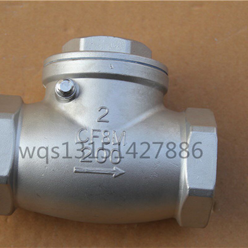 201/304/316不锈钢阀门H14W-16P/25P卧式H14丝扣止回阀4分6分1寸