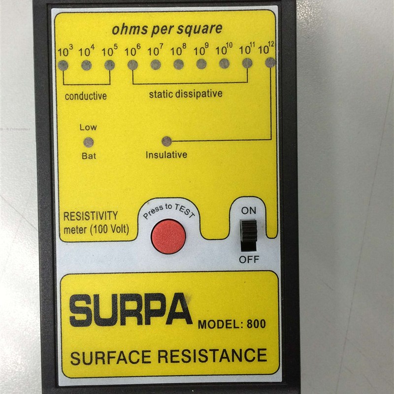 SURPA-800表面电阻测试仪表面阻抗测量仪防静电测试仪器