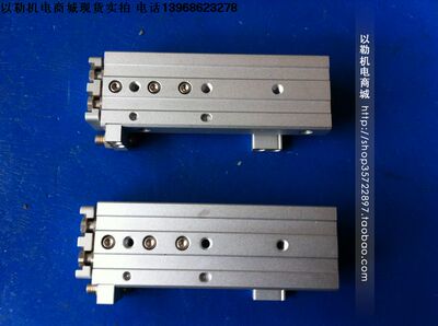 原装进口 SMC MXQ6-50AS 气动滑台 滑台气缸   成色新
