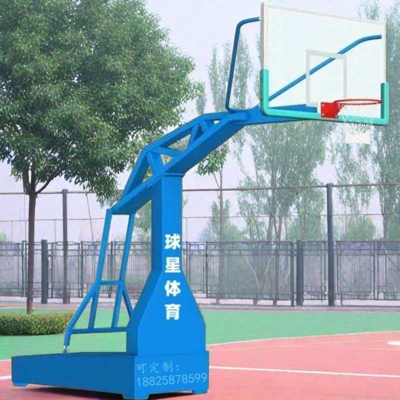 惠州球星篮球架标准东莞深圳南开移动式地埋室内户外篮球架厂家