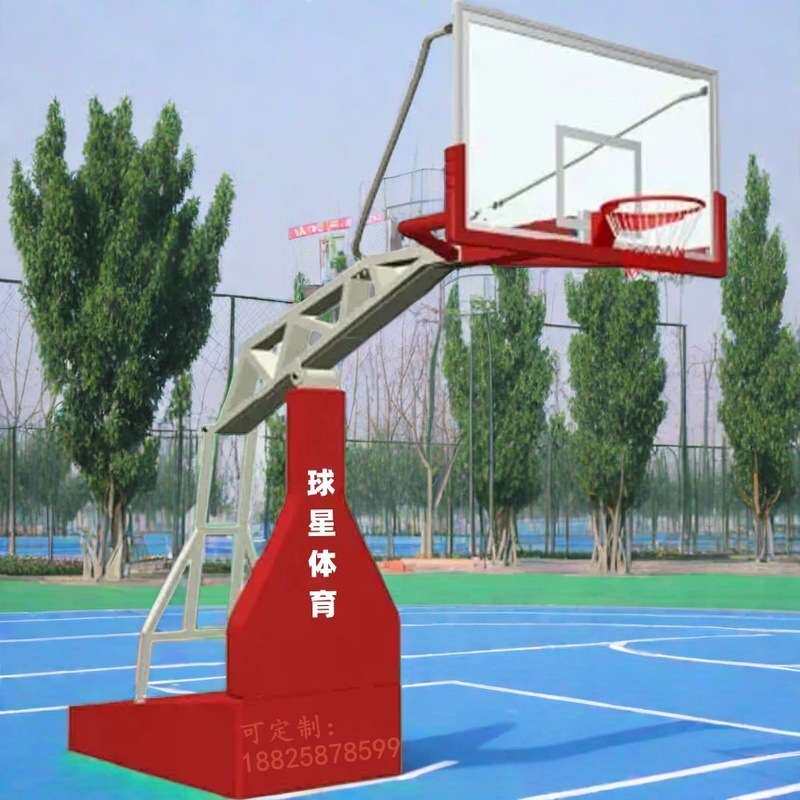 阿勒泰篮球架伊宁球星篮球架塔城地埋式移动式桂林标准篮球架