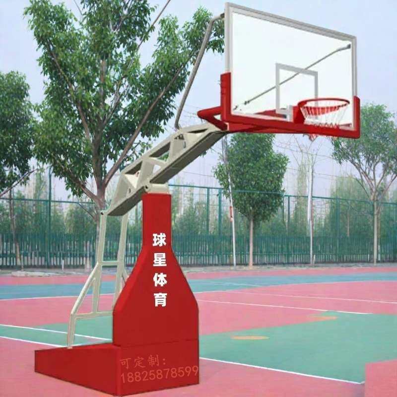 户外休闲成人比赛可移动篮球架篮球架厂家学校青少年地埋式篮球架