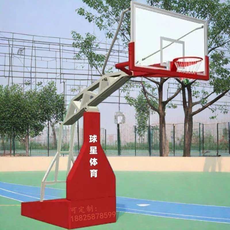 汕头篮球架江门茂名移动式地埋式茂南珠海球星化州湛江标准篮球架