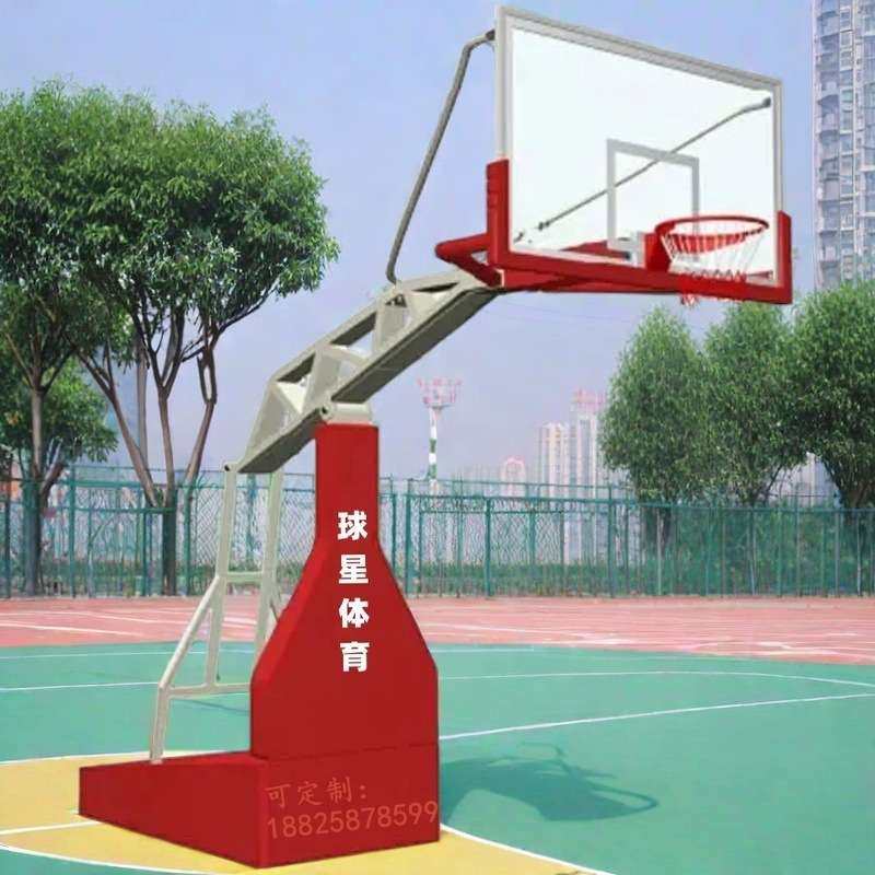 潮阳篮球架户外潮南南澳蓝球架地埋移动式东莞深圳球星标准篮球架