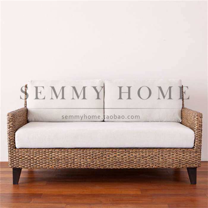 藤沙发组合客厅小户型阳台腾椅滕编藤艺真藤藤制家具双人藤编沙发,住宅家具,户外沙发,淘宝优惠券,粉丝福利购,淘宝优惠卷