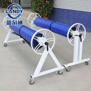 reel cover 厂家 泳池盖白色收卷器量产卷膜机快速收纳pool