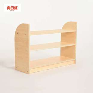 幼儿园托育中心玩具早教教室布置区角柜蒙氏教具柜置物架实木桌椅