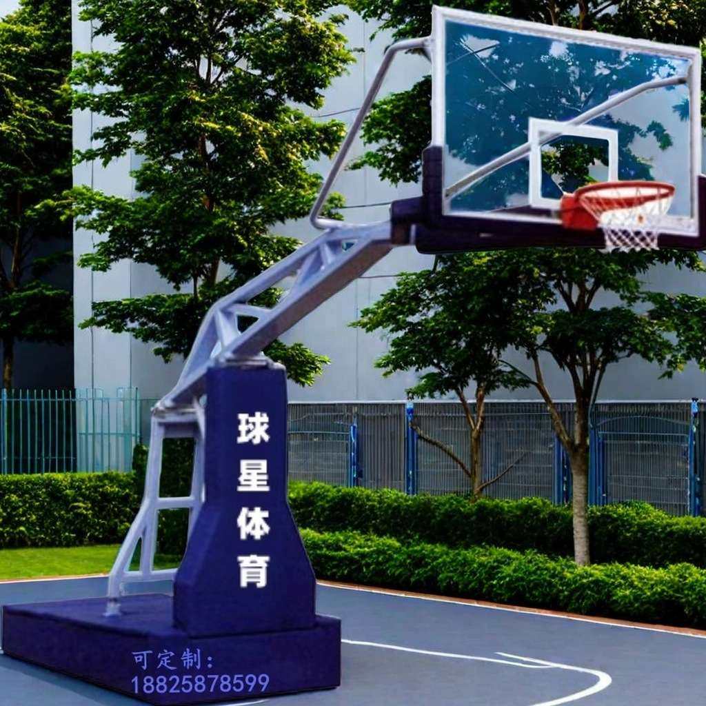 渝北巴南长寿俱乐部球星篮球架九龙坡标准北碚篮球架移动地埋篮球