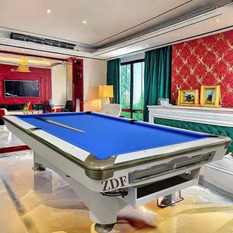 九球台球桌尺寸ZDF球星标准尺寸九球台球规则九球和黑八台的区别