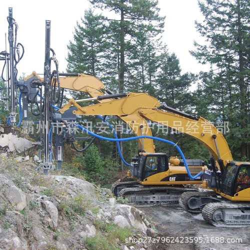 挖掘机改装凿岩机YK90 矿山开采钻孔冲击器 坚硬岩石快速冲孔机