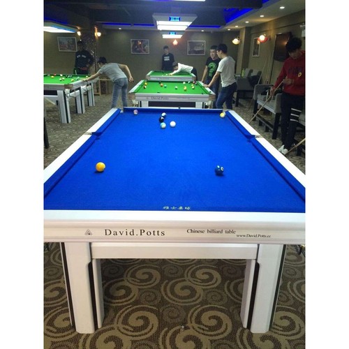 蒂茗台球桌 厂家  美式黑八乒乓二合一桌球台 实木台球案